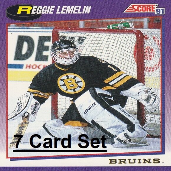 Reggie Lemelin Hockey Card Collection - Picture 1 of 8